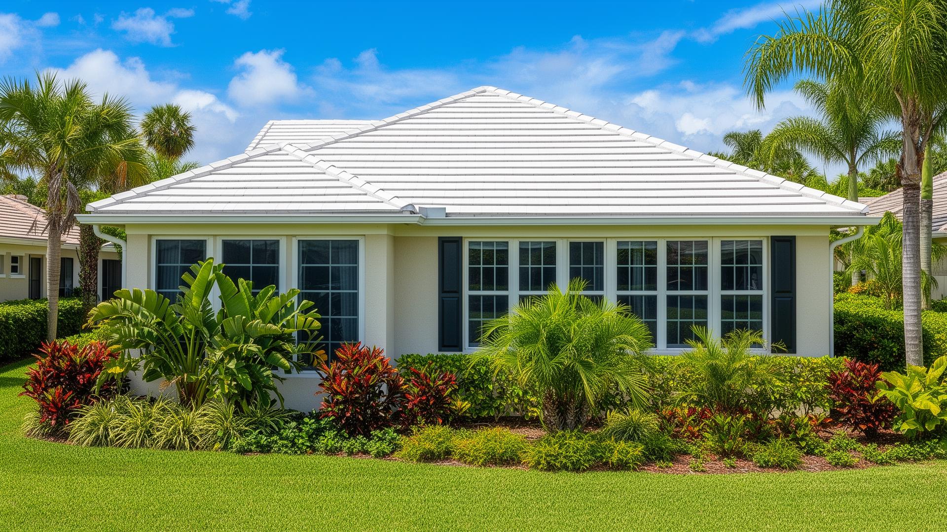 Well-maintained Florida home with strong roof and impact windows